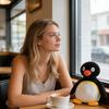 Cute Antarctic Ambassador Penguin Pillow Soft Plush Toy Penguin Hugging Doll Cartoon Animal Cute Home Decor Kid Birthday Gift