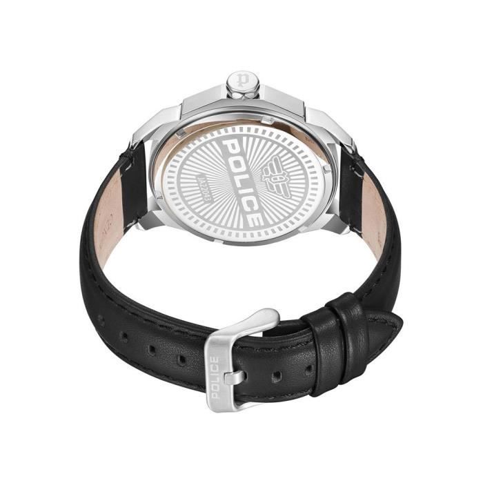 Montre - POLICE - PEWJA2204305 - Bracelet en cuir - Résistant à l'eau 5 ATM - Quartz