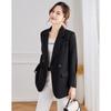 TERRE BLEUE Women's Elegant Business Blazer Jacket