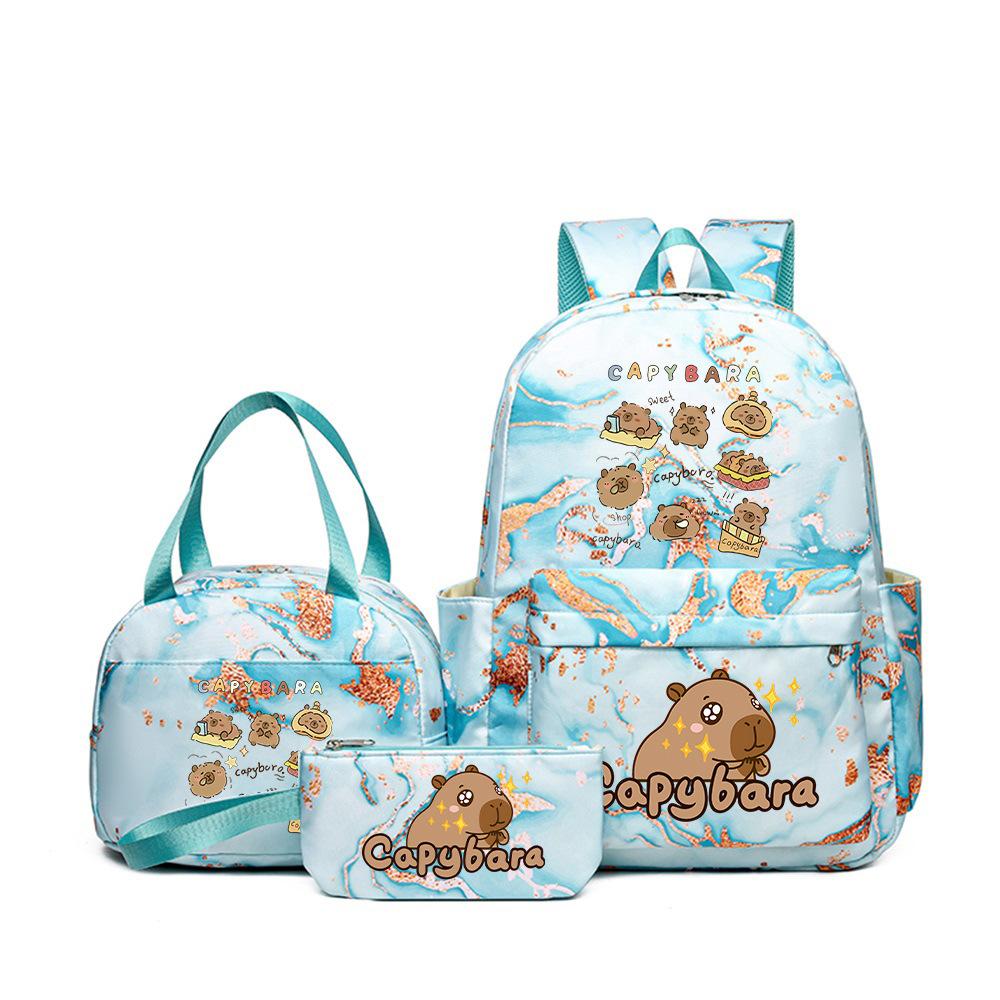 Kapibara girl cute cute schoolbag primary school students 3rd grade light backpack