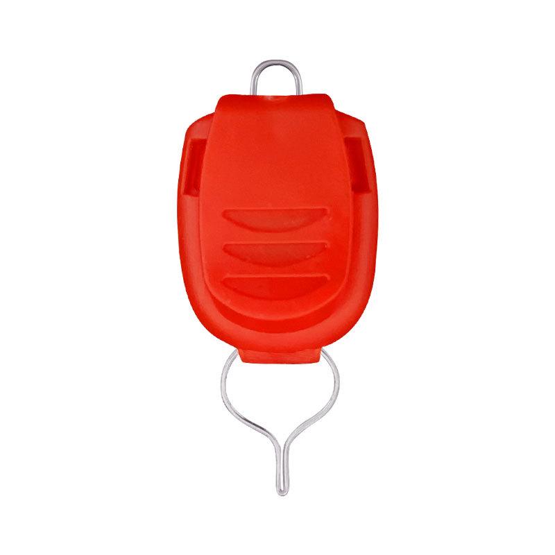 

Enhanced Baitcasting Reel Line Keeper and Clip, Durable PP Material Standard [Aluminum Bag] червоний