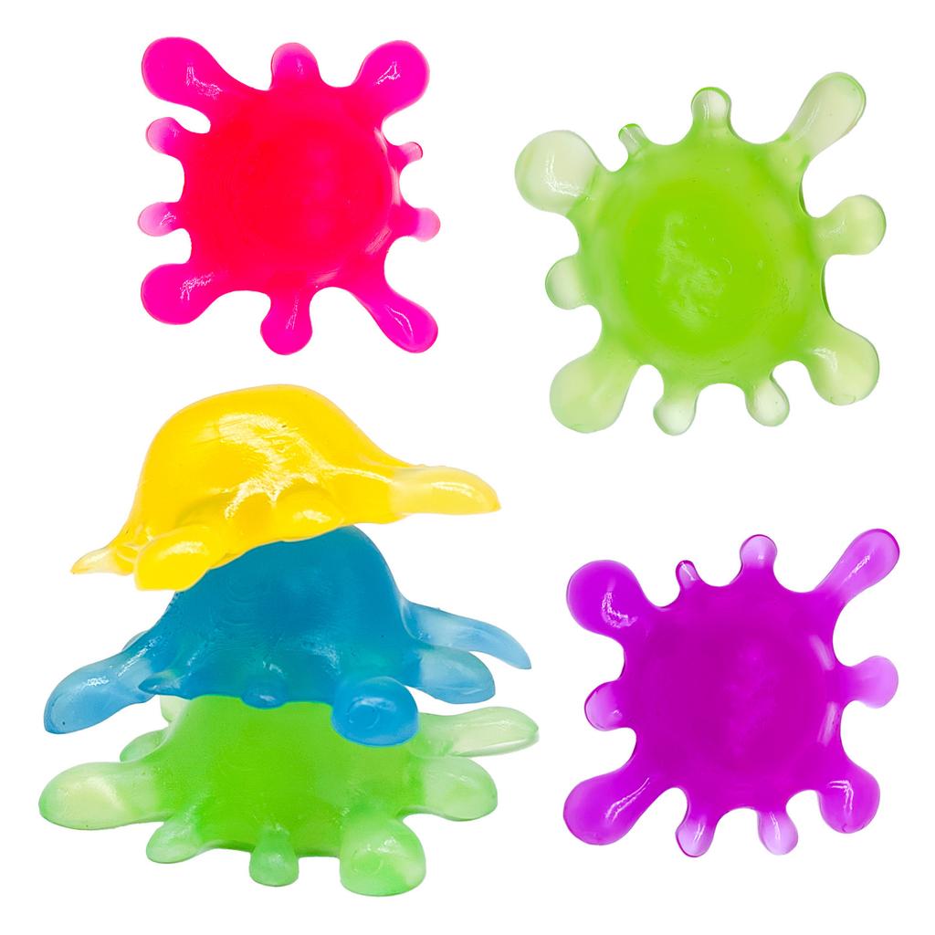 Schylling Needoh Splash Ball Sensory Fidget Cube Stress Relief Squishy Cube Antianxiety Squeeze Object For Focus Adhd Population