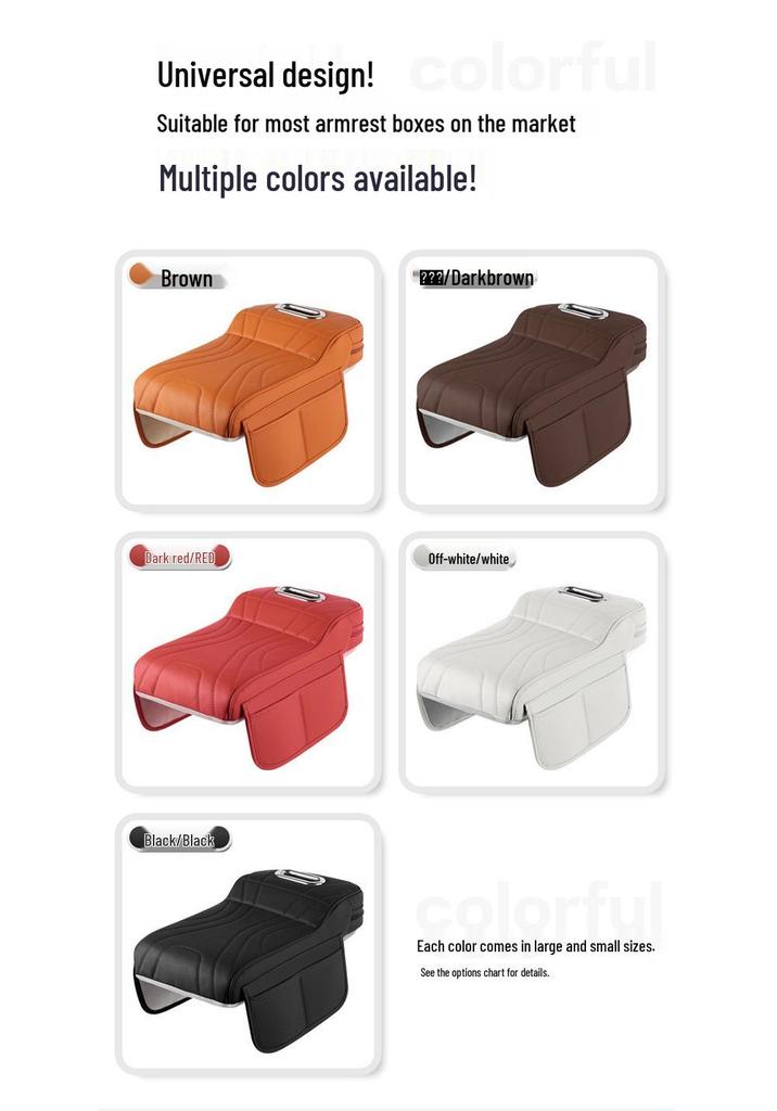Li Auto L6-L9 Center Console Armrest Mat & Protective Cover, L8 Storage Box, L9 Heightening Pad, MEGA Decorative Accessories
