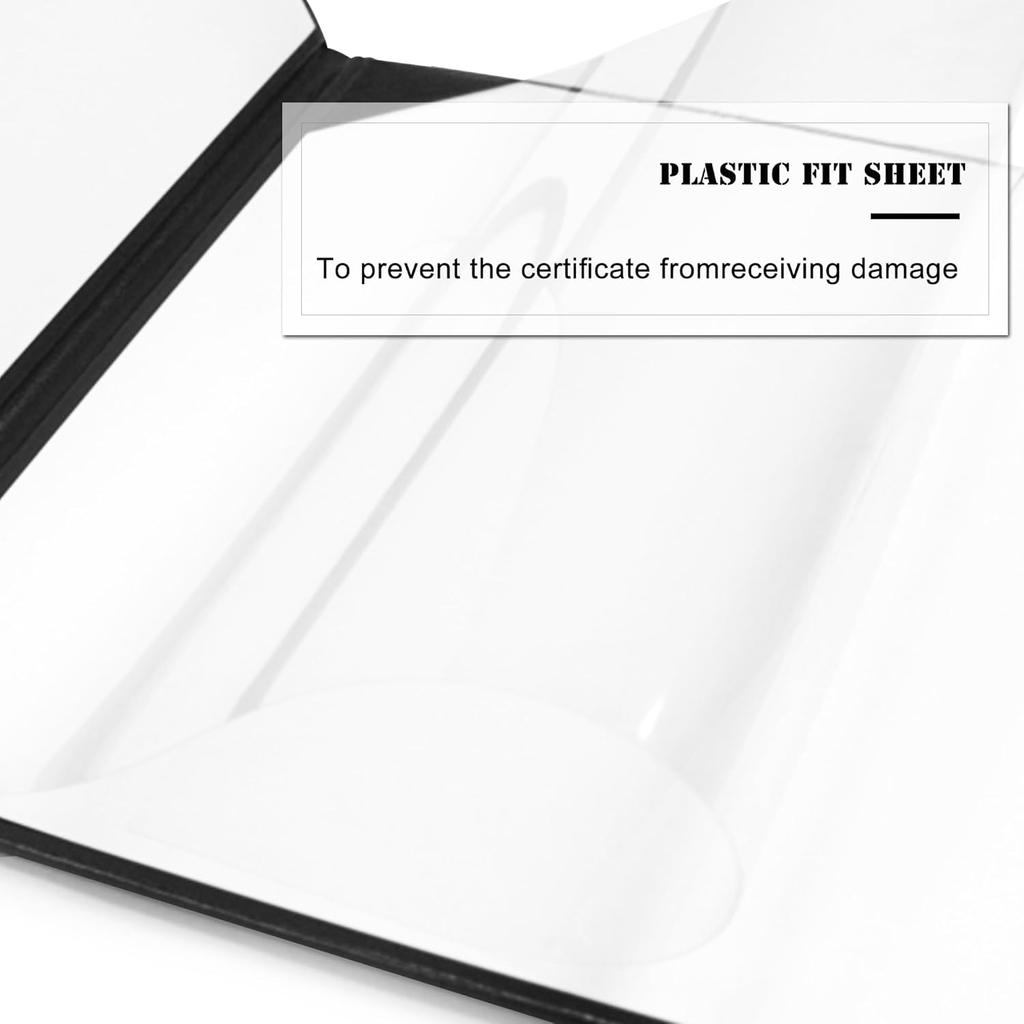 Diploma Cover Graduation Certificate Cover Diploma Holder Smooth 8.5x11