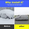 Full Car Cover Rain Sun Snow Waterproof Guard Outdoor Protection Parts Dustproof Accessories Part For Honda Civic 10th -2016