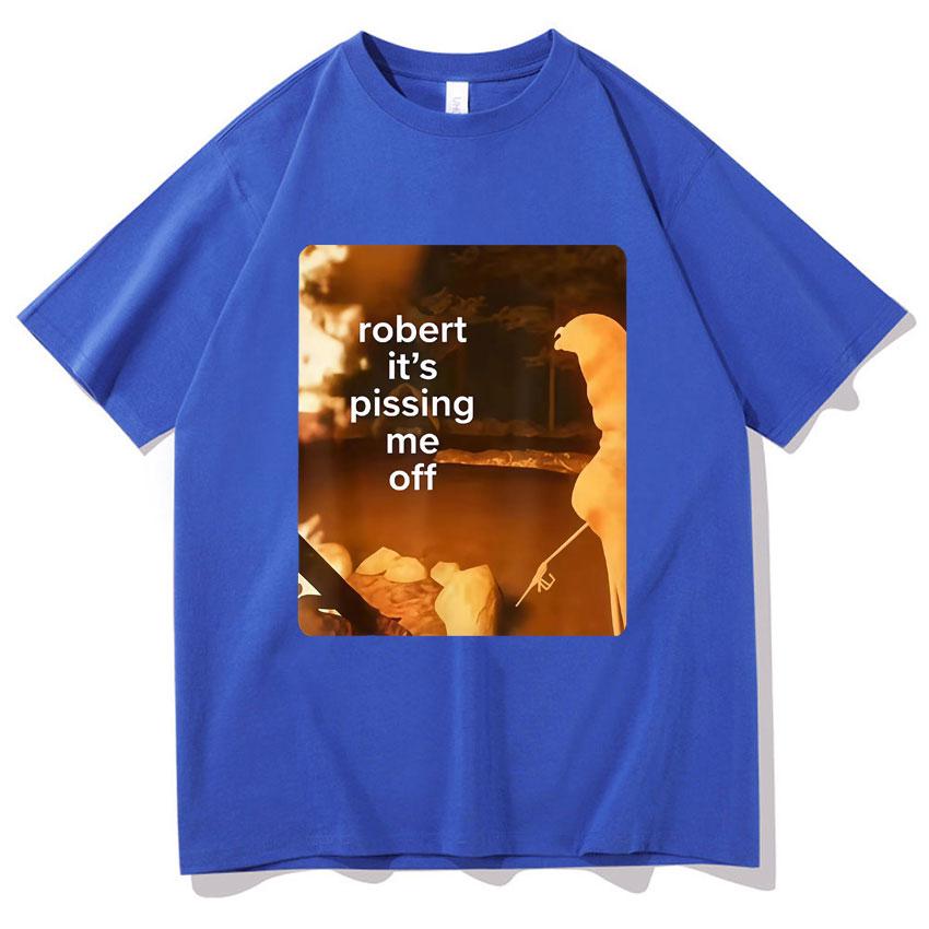 Harajuku Style Marcus The Worm Robert Meme Tshirt Men Women Pop Graphics Fashion Cotton Crewneck Oversized Short Sleeve Clothes