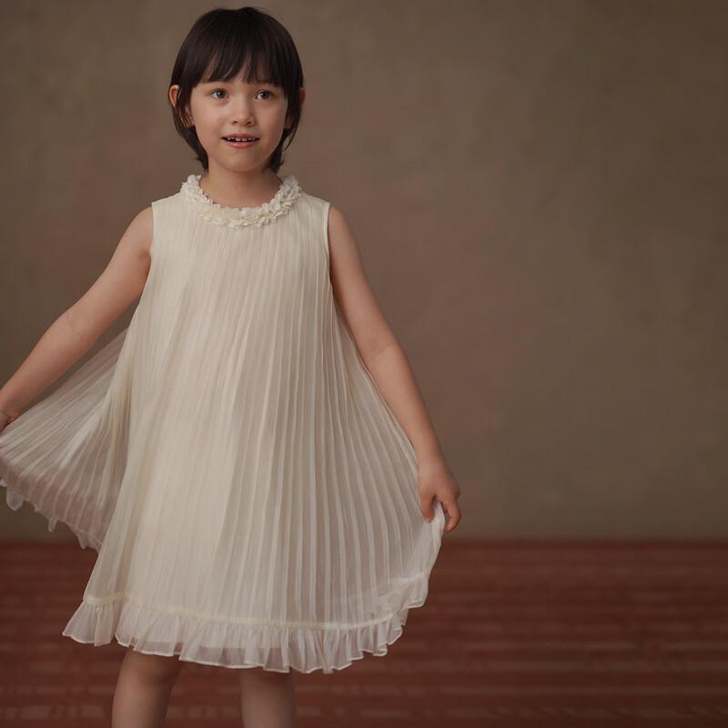 Hacikis Girls  Summer Sleeveless Gauze Dress 170