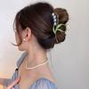 Lily of the Valley Hair Claws For Women Fashion Hair Clip Metal Hair Crab Hair Accessories Headwear