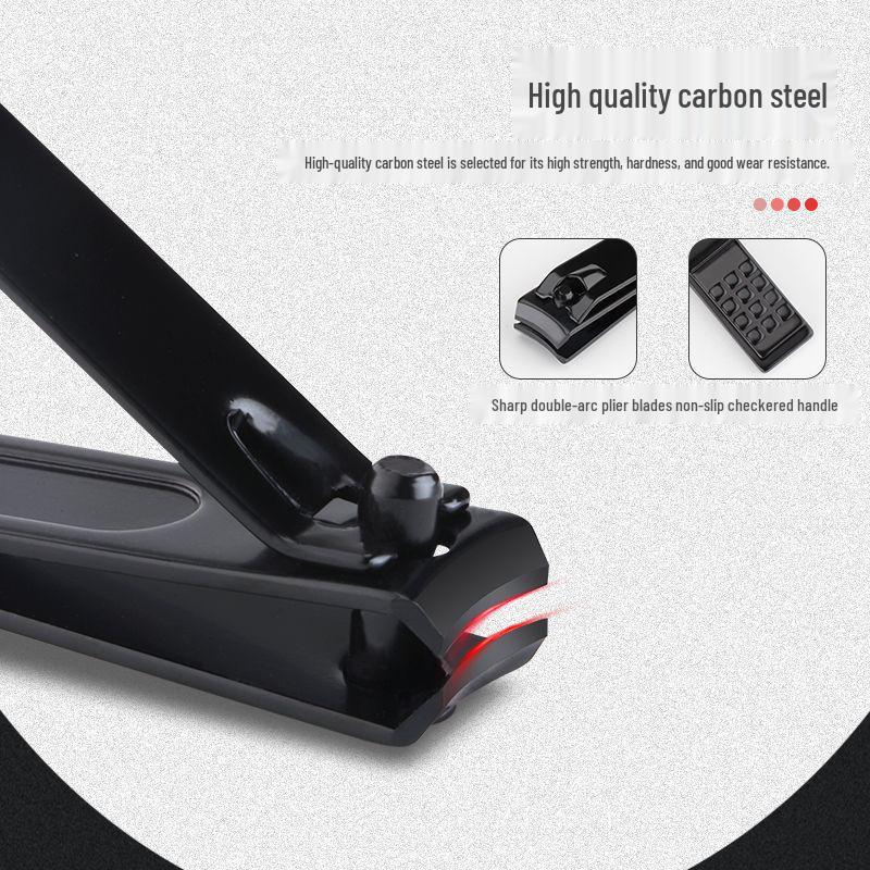 Nail Care Set: Clipper, Scissors, Knife, Ear Pick, File, and Pliers