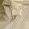 Gap Check Pattern Short Sleeve Cotton Shirt M White Men's Used