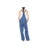 Levis Solid Color Button-Strap Pocket Straight Loose Mid-Waist Overalls Women Bottoms Indigo 85315-0022