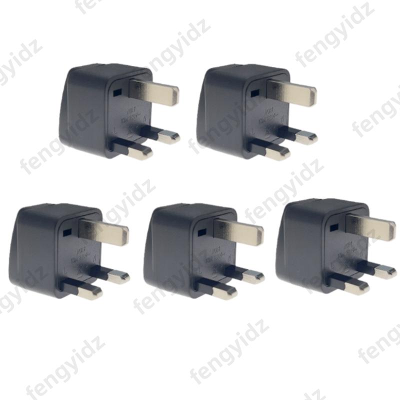 Adaptateur de prise de type G UK Euro Européen UE vers UK Adaptateur de voyage universel AU US Américain vers Britannique SG MY Prise électrique Chargeur