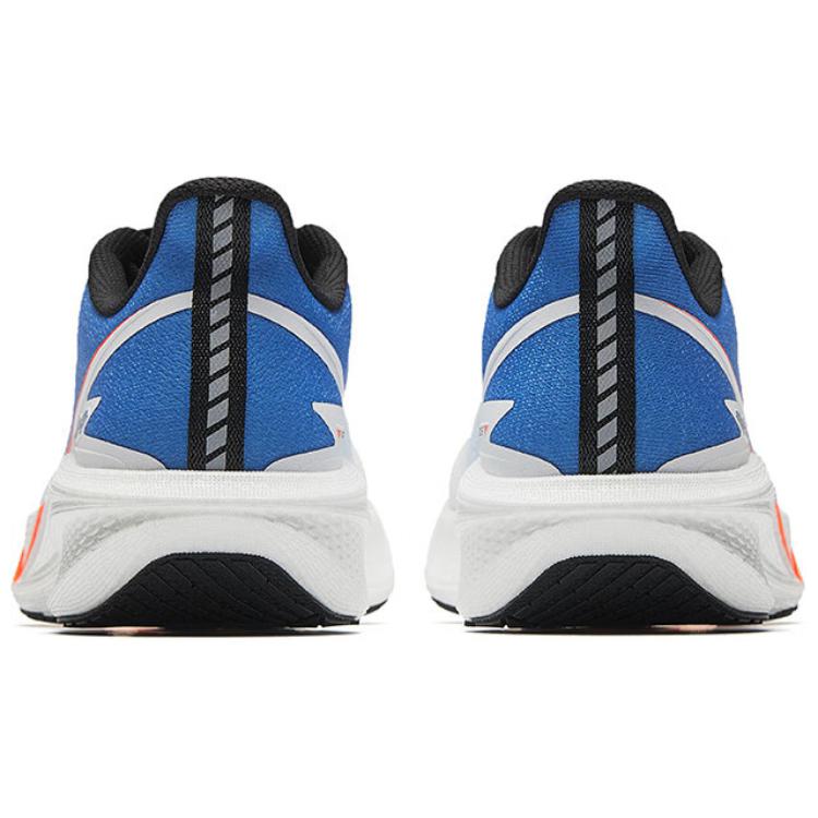 New Anta MACH 5.0 Slip Resistant Abrasion Resistant Low top Nitrogen Technology Running Shoes Men's Blue White Black 112515583-9