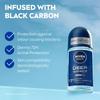 Nivea MEN Deep Impact Freshness Underarm Roll On Deodorant for Men with Black Carbon | 50ml