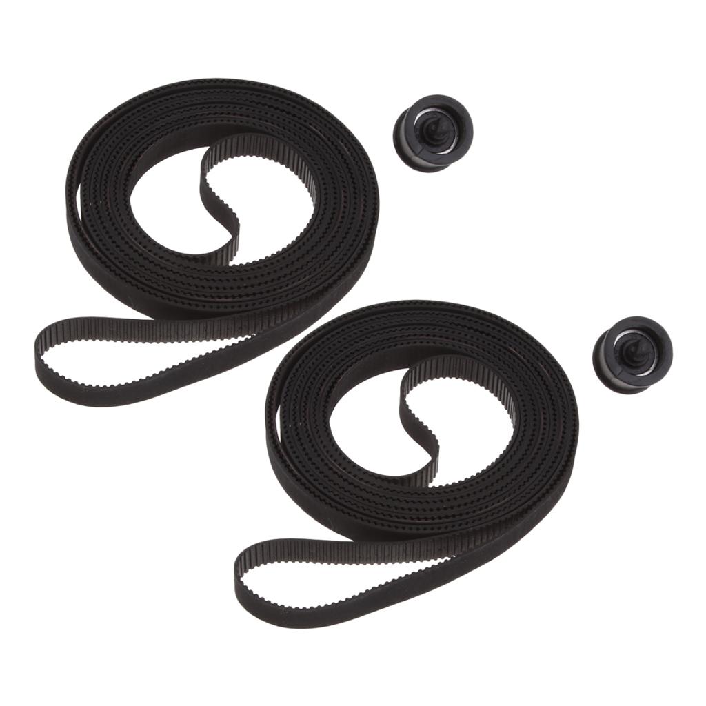 2x 42" Printer Replacement Carriage Belt For 500 800 815 B0, C7770-60014