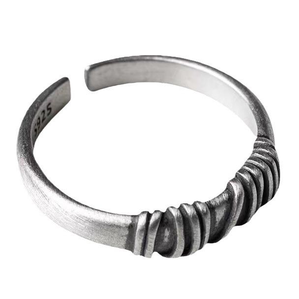 Vintage Wrapped Cold Silk Vintage Adjustable Ring Ring