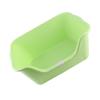 Large Cat Litter Box High Sides Anti Splashing Easy To Clean Simple Look Open Cat Litter Box for Large Cats