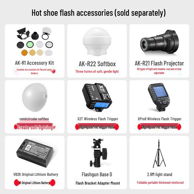 Godox V1 Flash Light
