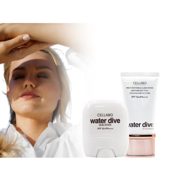 2025 Season 3 Water Dive Sunscreen/Sun Stick Brand Week 03) 3 x 60g sun creams