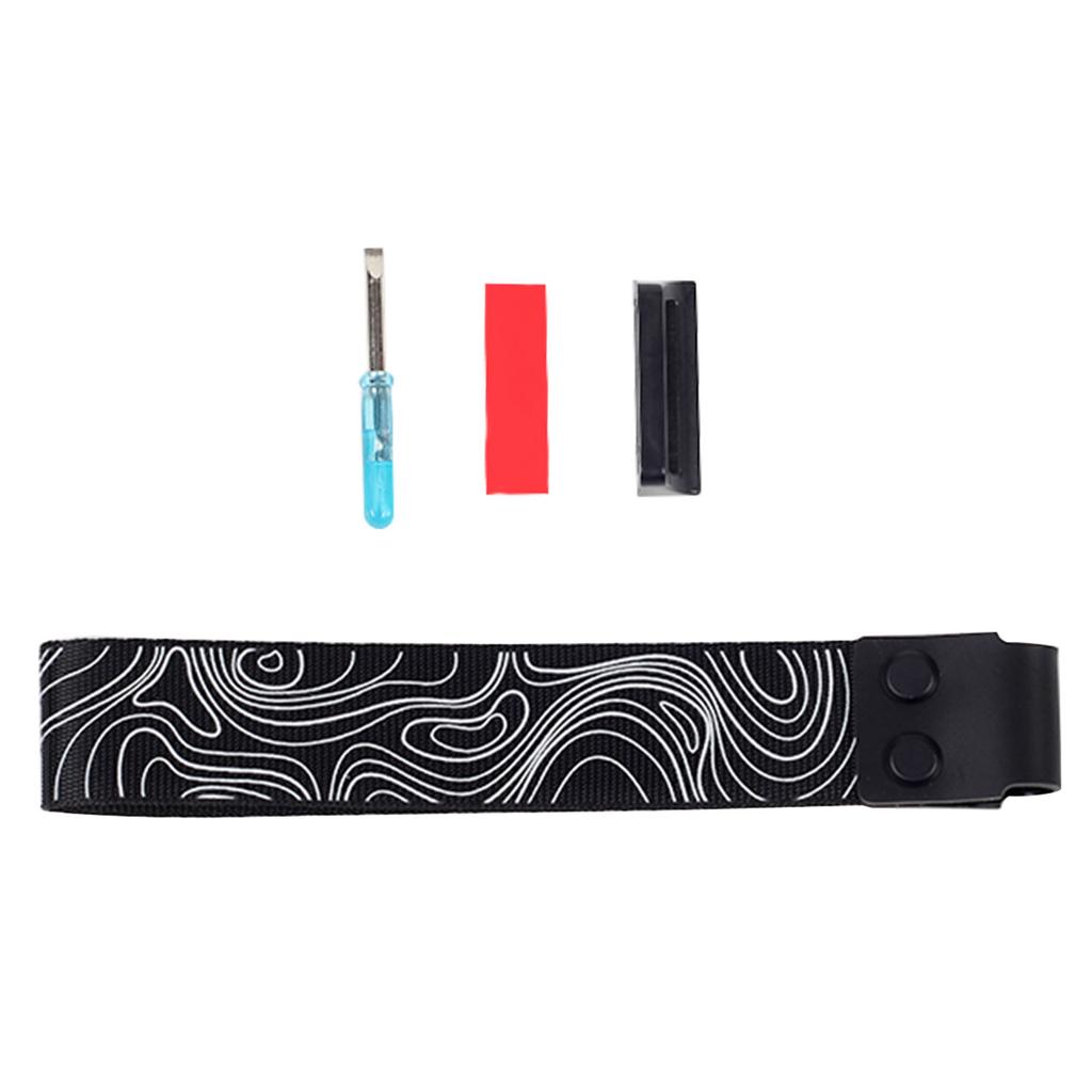Keyboard Strap With Adhesive Aesthetics Pattern Wooting Fire68 Snap Strap For Mechanical Keyboards Enhanced Aesthetics