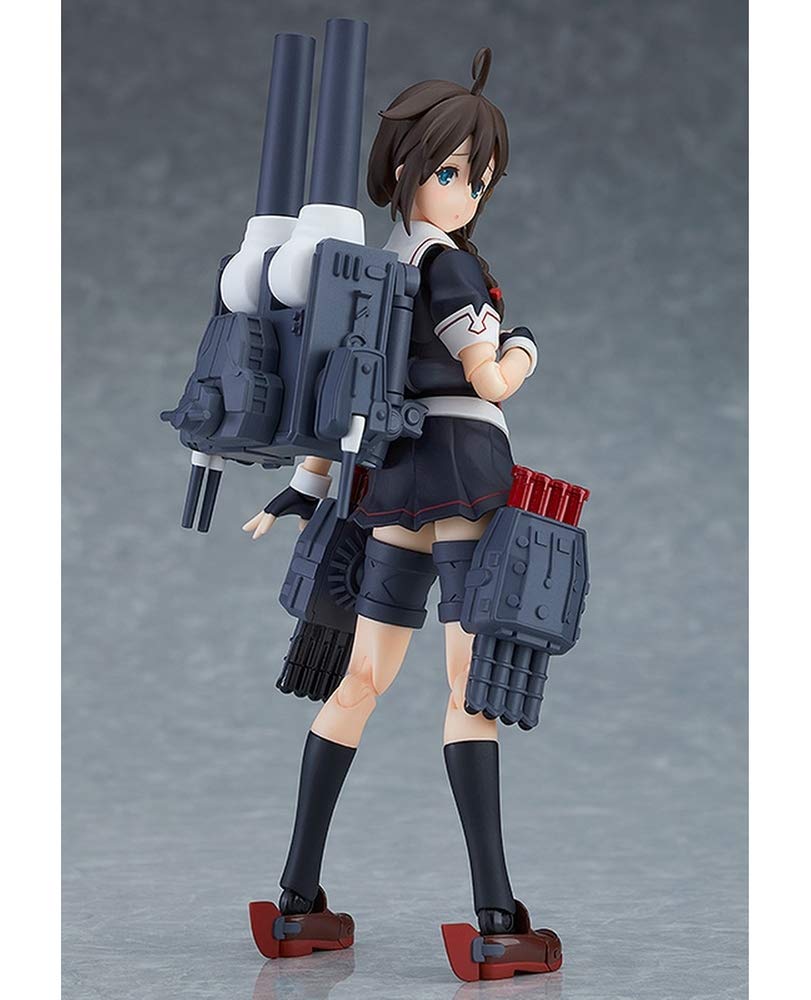 Figma Kantai Collection Shigure Bonus Set with 1 Winking Smile Part -KanColle- Kai-ni