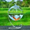 Hydroponic Vegghengende Bubble Aquarium Fish Glass DIY Pot Vase Plant Home Decor