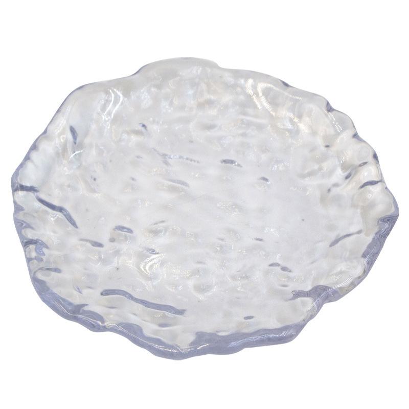 

Круглая акриловая палитра для дизайна ногтей, накладные кончики ногтей, смешивание цветов, палитра ледника, полка для дисплея, маникюрный инструмент, поднос для ювелирных изделий прозрачный