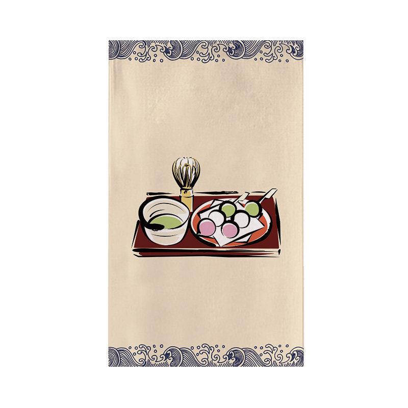 Japanese Sushi Restaurant Signboard Tea Room Kitchen Partition Door Head Curtain Flag Curtain Window Ramen Izakaya Short Curtain
