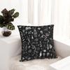 M Witch Pillow Cases Halloween Pumpkin Spooky Horror Cushion Cover Awesome Decorative Pillowcase For Car 40*40Cm