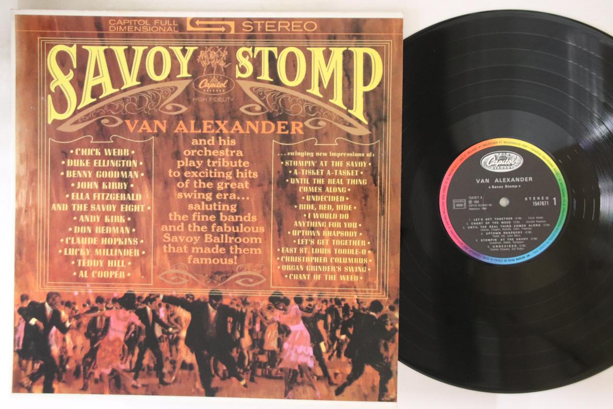 

LP Record VAN ALEXANDER - Savoy Stomp 1547671 CAPITOL 1984 France Jazz Used