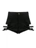 2024 Spring High Waist Black Jazz Dance Shorts for Women - Sexy Hip Pole Dance Style