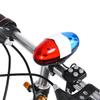 Practical Safety 6 LED Bicycle Front Light 4 Buttons Warning Electric Bell Accessory For Bike