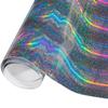 Super Sprankelende Glitter Holografisch Regenboog Zilver Sticker Vinyl Wrap Vellen Decals Glans Auto Interieur Rol Film 20cm/30cm/50cm