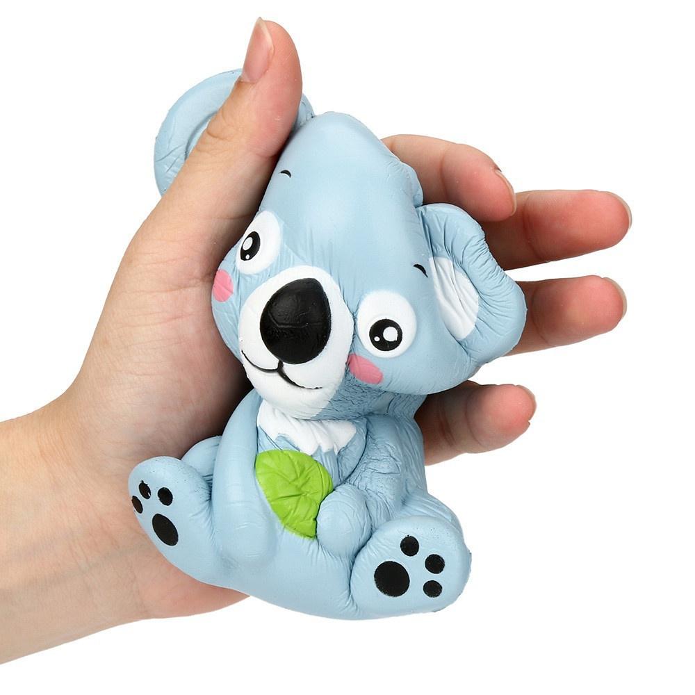 12cm Cute Koala Cream Scented Squishy Toy Slow Rising Squeeze Strap Kid Toy Gift Marketwin
