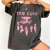 The Cure Cotton Graphic T Shirt Punk Rock Band Tee Y2k Grunge Streetwear Retro Graphic Print Harajuku Y2k Tshirt Men Women Tops