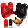 Chicken Grit Feeder Oyster Shell Feeder Hanging Chicken Grit Feeder Calcium Nutrient Dispenser for Coop Accessories Poultry Feeding