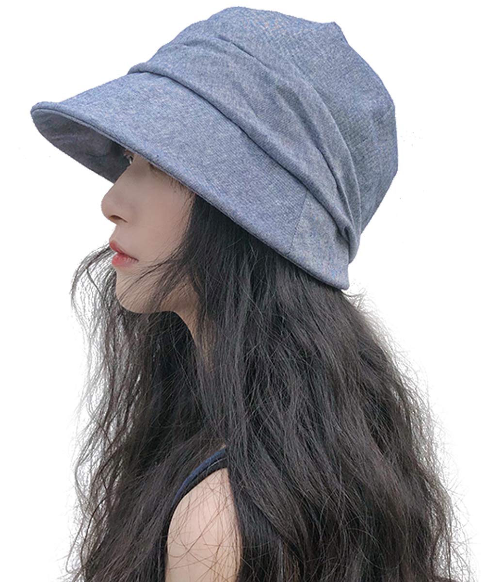 

Casquette Hat Slimming Easy to Up to UV Heatstroke Prevention [KOZMOZ] Women s UV-Cut - Effect, Foldable, Carry, Spring/Summer, 100% Protection, сірий колір
