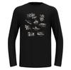 Odlo Базовый слой с длинным рукавом Merino 200 Tourist