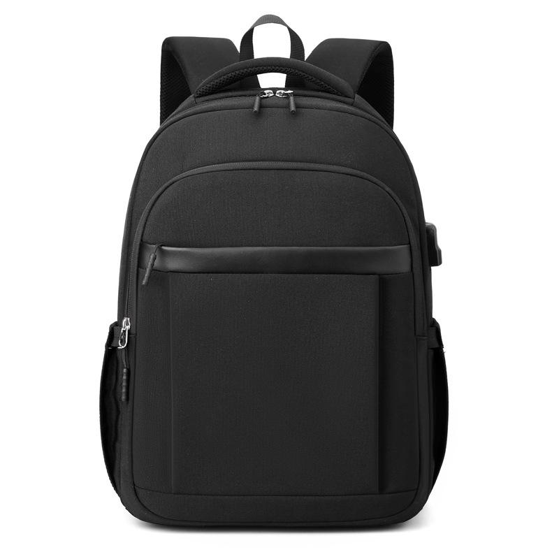 Customizable Minimalist Logo Backpack: Lightweight, Casual Travel & School Bag for Students