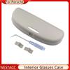 Car Glasse Case Sunglasses Holder for Porsche Cayenne 2018-2022 Macan 2014-2022 Panamera 2017-2022 Storage Box Clip