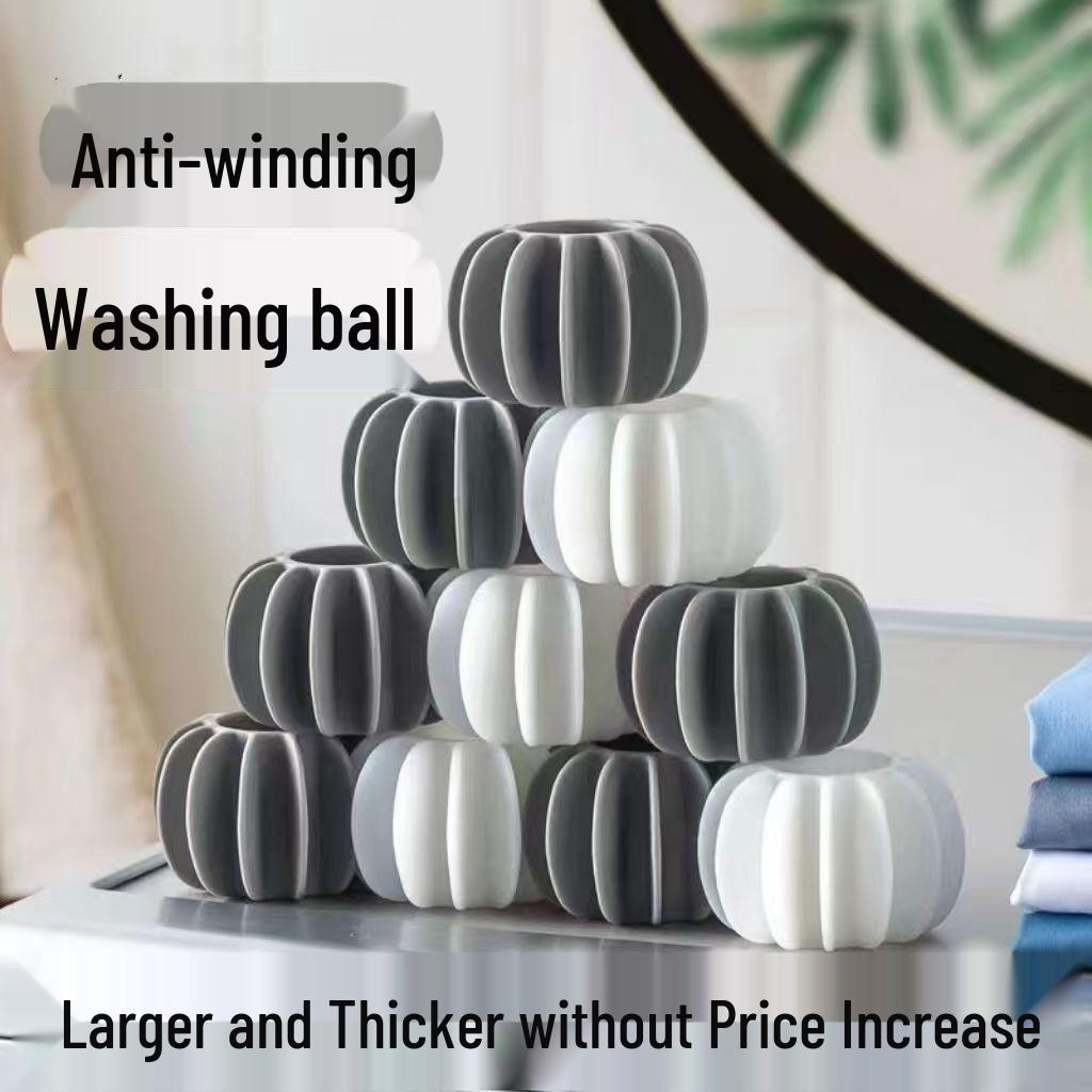 Magic Laundry Balls: Stain Removal, Anti-Tangle, Anti-Knot Filter for Drum Washing Machines