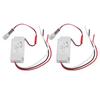 2PCS Light Control Sensor  Es Automatic Dusk To Dawn Photoelectric   with Probe for LED Fluorescent Street Lamp