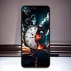 Vintage Kompass Illustration Für Xiaomi Redmi Note 15 14 13 12 12S 11E 11 11S Pro Plus 4G 5G Schwarze Weiche TPU Handyhülle