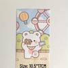 Christmas Bear Themed Laminated Paper Bag for Baking & Jewelry Storage