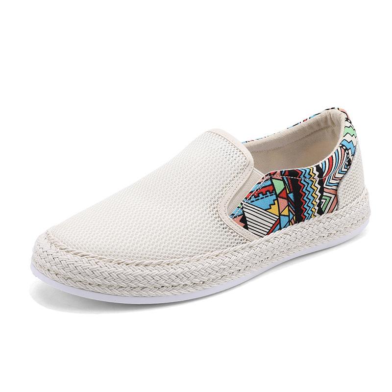 Men's small fresh summer new lazy shoes flat-bottomed versatile fashionable simple men's casual board shoes