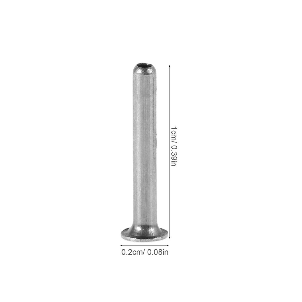 10Pcs Travel Folding Umbrella Repair Alloy Rivet Nut Insert Replacement Frame Connector Pins Support Parts for Stretcher Repair