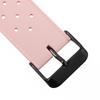 ERBORD Universal Silicone Strap 22mm, Tropic, Pink/Black Buckle