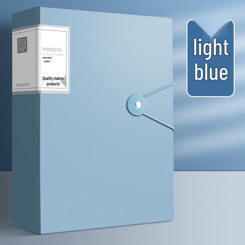 

Папка для данных формата А4 большой вместимости, однотонная, с маркировкой для студентов