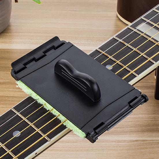 Yousheng 1/2/3/4Pcs Guitar String Cleaner Scratch-Free Reusable Universal Bass Ukulele Guitar Fretboard Fingerboard Maintenance Scrubber Cleaning