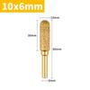 Diamond Burr Tools Metal Engraving Polishing Mm Round Handle